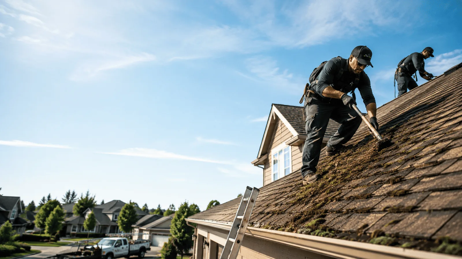 Roof Moss Removal in Spring Lake, MN near me